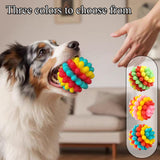 Dog Toy Ball TPR Chew Durable Teeth Cleaner - Blue