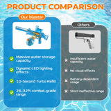 Electric Water Gun 32FT Long Range Blue