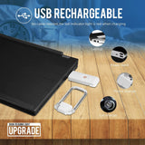 USB Rechargeable Book Light - White