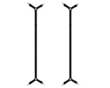 Sheet Straps 2 Pieces Mattress Sheet Holder Straps for Queen/King Size Bed Suspenders Twin XL Adjustable Elastic Bands and Corner Clips