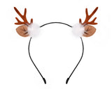Deer Antler Headband Reindeer Hair Band for Christmas Party